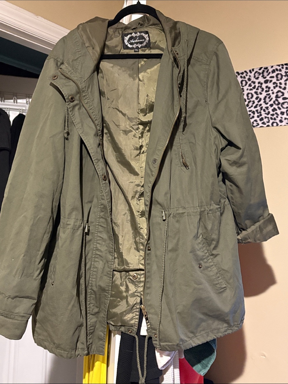 Army green jacket